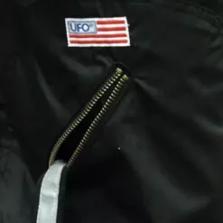 Bewild Comfort Waist Circular Pocket UFO Girls Hipster Pants (Black)