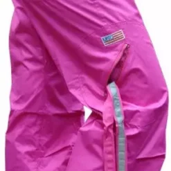 Bewild Comfort Waist Circular Pocket UFO Girls Hipster Pants (Hot Pink)