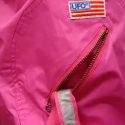 Bewild Comfort Waist Circular Pocket UFO Girls Hipster Pants (Hot Pink)