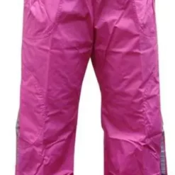Bewild Comfort Waist Circular Pocket UFO Girls Hipster Pants (Hot Pink)