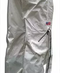 Bewild Girly Hipster UFO Comfort Waist Circular Pocket UFO Girls Hipster Pants (White)