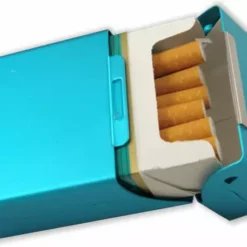 Bewild Cigarette Cases Contemporary Aluminum Full Pack Cigarette Case (For Regular Size Only)