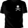 Bewild Corner Skull And Crossbones Girls T-Shirt Cool Funny & Offensive