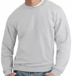 Bewild Crew Neck Sweatshirts For Men & Women - Crewneck Sweatshirt (Ash Grey) Blank & Comfy