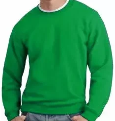 Bewild Crew Neck Sweatshirts For Men & Women - Crewneck Sweatshirt (Kelly Green)