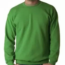 Bewild Crew Neck Sweatshirts For Men & Women - Crewneck Sweatshirt (Kelly Green)
