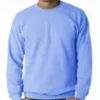 Bewild Blank & Comfy Crew Neck Sweatshirts For Men & Women - Crewneck Sweatshirt (Light Blue)