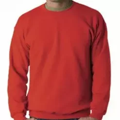 Bewild Crew Neck Sweatshirts For Men & Women - Crewneck Sweatshirt (Paprika Red)