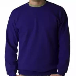 Bewild Crew Neck Sweatshirts For Men & Women - Crewneck Sweatshirt (Purple) Blank & Comfy