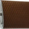 Bewild Flasks Cross Weave Hip Flask (Brown)