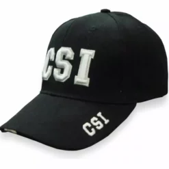 Bewild Brimmed Hats CSI Baseball Hat (Black)