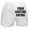 Bewild Custom Saying Boxer Shorts Men's Boxers 1 Bewild Custom Saying Boxer Shorts Men's Boxers