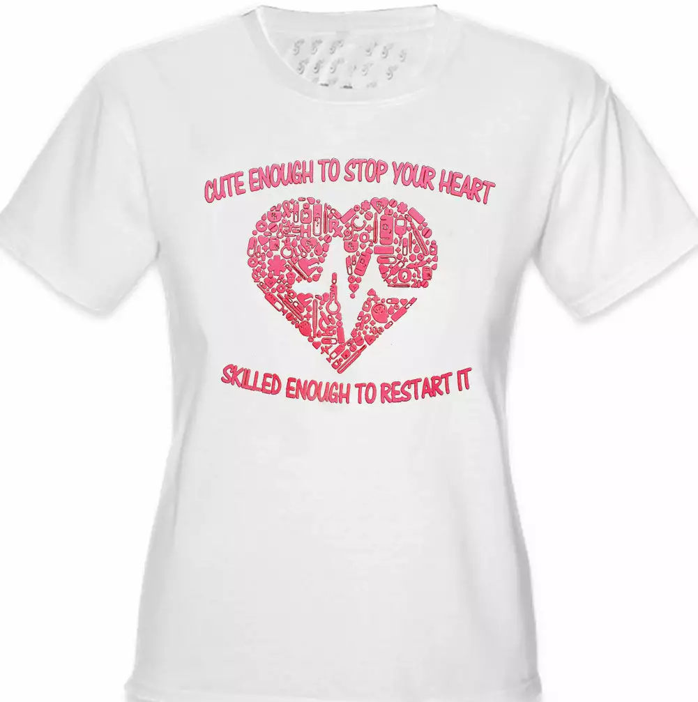 Bewild Cute Enough To Stop Your Heart Girl's T-Shirt Cool Funny & Offensive 9 Bewild Cute Enough To Stop Your Heart Girl's T-Shirt Cool Funny & Offensive