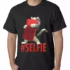 Bewild Cool Funny & Offensive Cute #Selfie Kitten Mens T-shirt