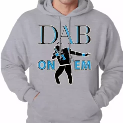 Bewild Sport Inspiration Dab On 'Em Football Player Adult Hoodie