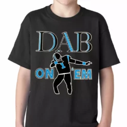 Bewild Dab On 'Em Football Player Kids T-shirt