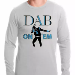 Bewild Dab On 'Em Football Player Thermal Shirt Sport Inspiration