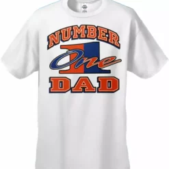 Bewild Dad T-Shirt - Number One Dad Men's T-Shirt
