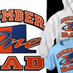 Bewild Dad T-Shirt - Number One Dad Men's T-Shirt