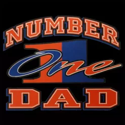 Bewild Dad T-Shirt - Number One Dad Men's T-Shirt