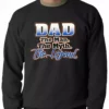 Bewild Positive Reinforcement Dad The Man The Myth The Legend Adult Crewneck