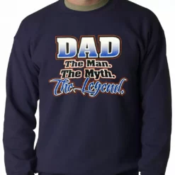 Bewild Positive Reinforcement Dad The Man The Myth The Legend Adult Crewneck