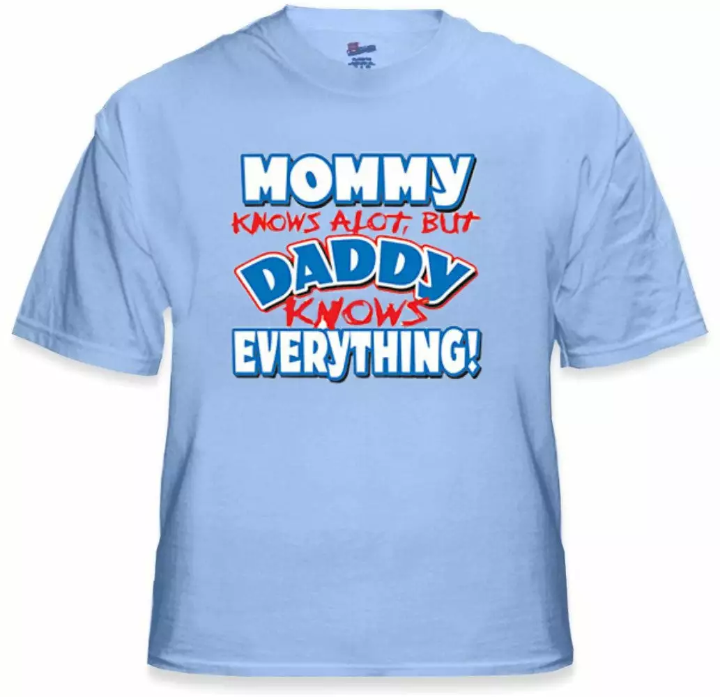 Bewild Cool Funny & Offensive Daddy Knows Everything Kids T-Shirt (Clearance) 4 Bewild Cool Funny & Offensive Daddy Knows Everything Kids T-Shirt (Clearance)