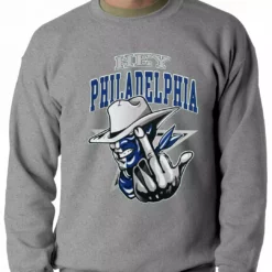 Bewild Sport Inspiration Dallas Fan - Hey Philadelphia Adult Crewneck