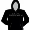 Bewild Cool Funny & Offensive Dear Lord Make Me Skinny Hoodie