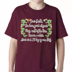 Bewild Dear Santa, I've Been Good Kids T-shirt 15 Bewild Dear Santa, I've Been Good Kids T-shirt