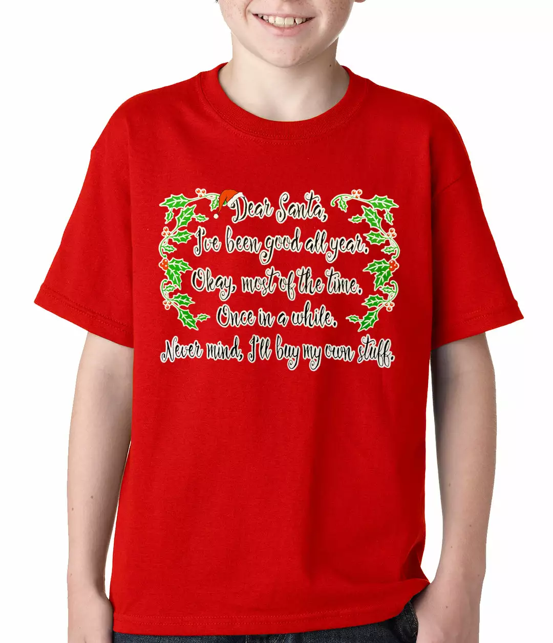 Bewild Dear Santa, I've Been Good Kids T-shirt 3 Bewild Dear Santa, I've Been Good Kids T-shirt