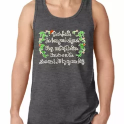 Bewild Holiday Prints Dear Santa, I've Been Good Tank Top 9 Bewild Holiday Prints Dear Santa, I've Been Good Tank Top