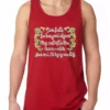 Bewild Holiday Prints Dear Santa, I've Been Good Tank Top