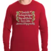 Bewild Holiday Prints Dear Santa, I've Been Good Thermal Shirt