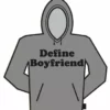 Bewild Define Boyfriend Hoodie Cool Funny & Offensive