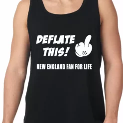 Bewild Deflate This! Middle Finger New England Fan For Life Tank Top Sport Inspiration 8 Bewild Deflate This! Middle Finger New England Fan For Life Tank Top Sport Inspiration