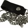 Bewild Deluxe 30" Leather & Steel Wallet Chain 2 Bewild Deluxe 30" Leather & Steel Wallet Chain