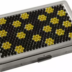 Bewild Cigarette Cases Deluxe Cigarette Case With Stones Collection (for Reg & 100's)