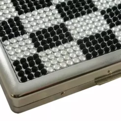 Bewild Cigarette Cases Deluxe Cigarette Case With Stones Collection (for Reg & 100's)