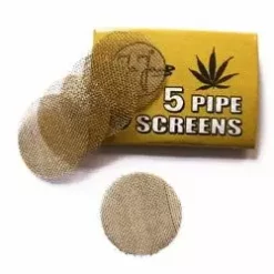 Bewild Rolling Papers And Pipe Deluxe Pipe Screen Filters (5 Pack)