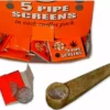 Bewild Rolling Papers And Pipe Deluxe Pipe Screen Filters (5 Pack)