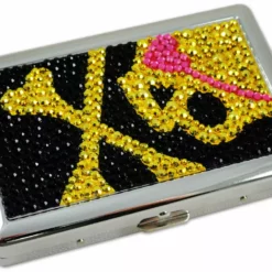 Bewild Deluxe Stone Cigarette Case With Skulls (For Regular's & 100's) Cigarette Cases 15 Bewild Deluxe Stone Cigarette Case With Skulls (For Regular's & 100's) Cigarette Cases