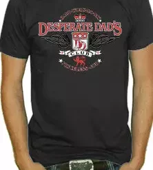 Bewild Desperate Dads Club Mens T-Shirt