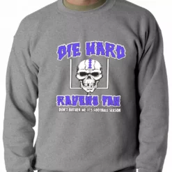 Bewild Die Hard Ravens Fan Football Crewneck Sweatshirt Sport Inspiration 7 Bewild Die Hard Ravens Fan Football Crewneck Sweatshirt Sport Inspiration
