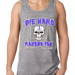 Bewild Die Hard Ravens Fan Football Tank Top