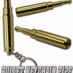 Bewild Discreet Bullet Keychain Pipe Rolling Papers And Pipe