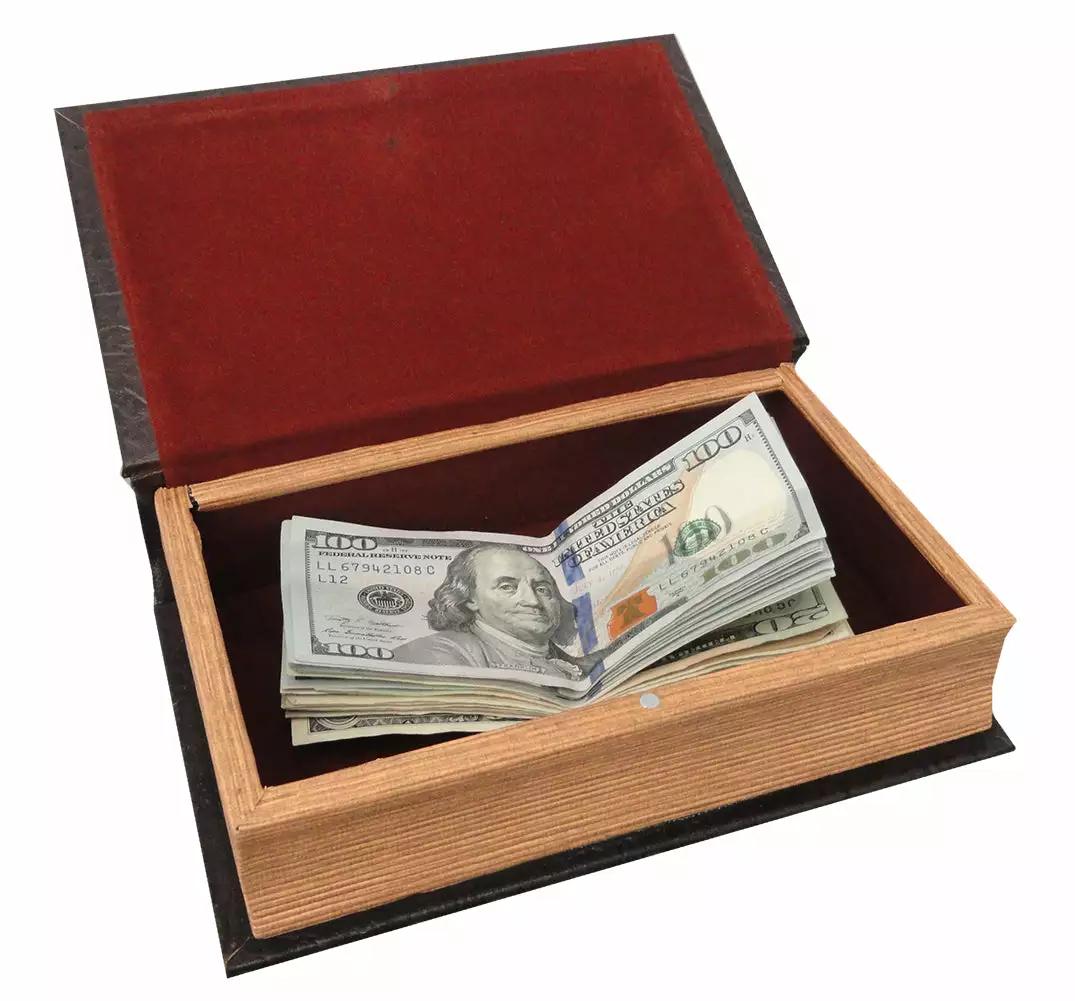 Bewild Diversion Safes, Trays & Containers Diversion Safe - Mona Lisa Book Safe (Large) 5 Bewild Diversion Safes, Trays & Containers Diversion Safe - Mona Lisa Book Safe (Large)