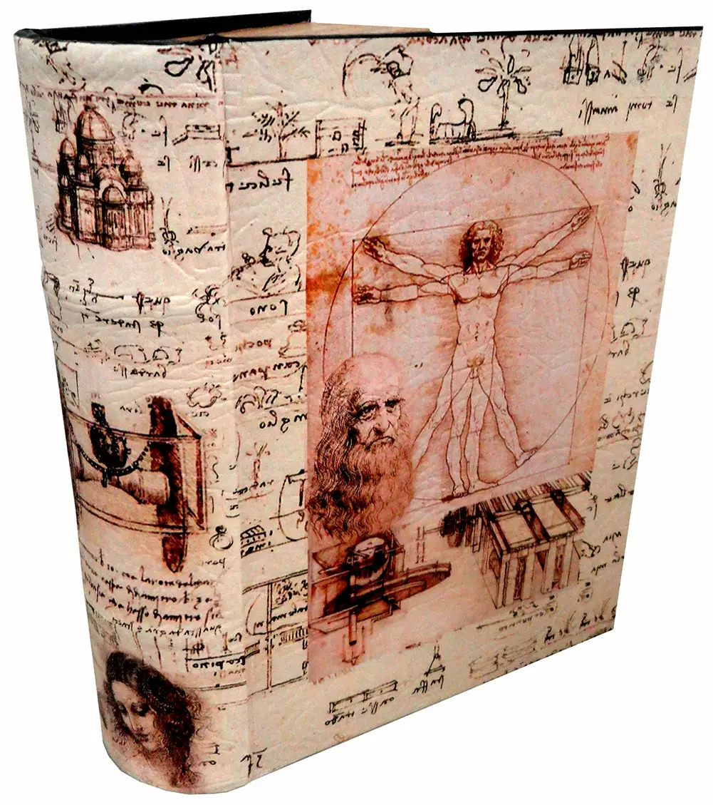 Bewild Diversion Safes, Trays & Containers Diversion Safe - Da Vinci Journal Book Safe (Large) 3 Bewild Diversion Safes, Trays & Containers Diversion Safe - Da Vinci Journal Book Safe (Large)