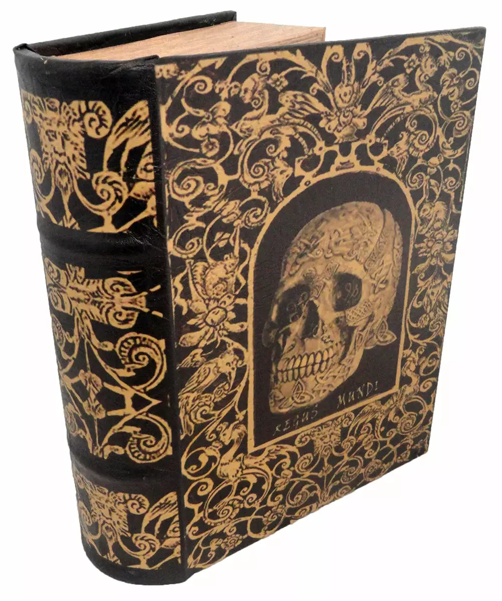 Bewild Diversion Safes, Trays & Containers Diversion Safe - Skull Of The King Of Spirits Regus Mundi Book Safe (Large) 4 Bewild Diversion Safes, Trays & Containers Diversion Safe - Skull Of The King Of Spirits Regus Mundi Book Safe (Large)