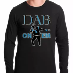 Bewild Dab On 'Em Football Player Thermal Shirt Sport Inspiration